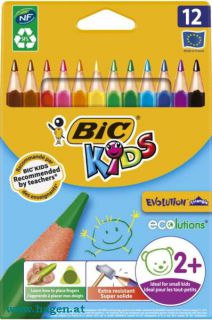 Farbstiftetui 12 ST. - BIC Triangle