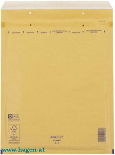 Luftpolstertasche braun - AROFOL Gr.8