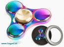 Metall-Crazy Gyro Spinner Rainbow 6,5cm