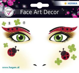 Sticker Face Art Marienkfer - HERMA 15314