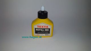 TEXTA Refill Ink 60ml schwarz
