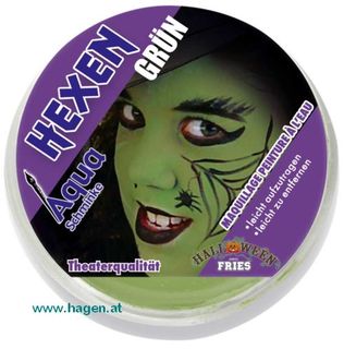 Aquaschminke Hexengrün - 15g