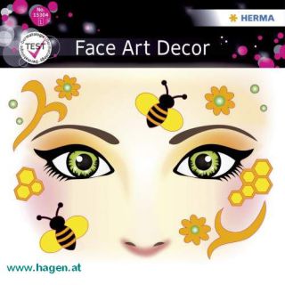 Sticker Face Art Honey Bee - HERMA 15304