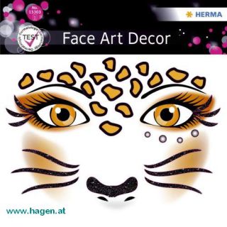 Sticker Face Art Leopard - HERMA 15303