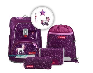 Schultaschenset Pretty Unicorn Nuala Fit 5-tlg.