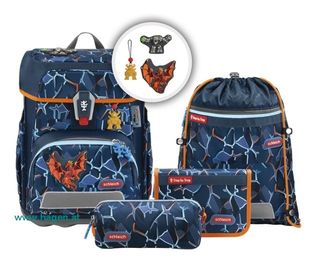 Schultaschenset Eldrador Lava Dragon