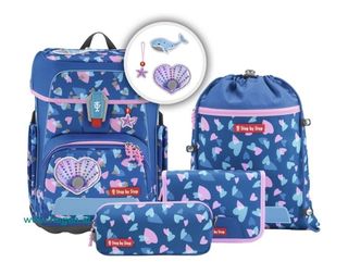 Schultaschenset Seashell Pearl