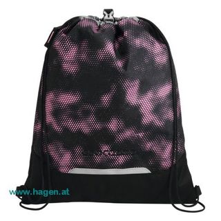 Schulsportbeutel Pink Illusion