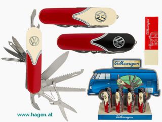 Metall-Taschenmesser, VW Style - 10 Funktionen