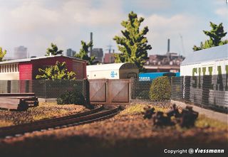 VOLLMER 45009 - FABRIKZAUN-SORT.