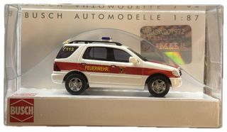 BUSCH AUTO 1/87 - DIV. FEUDERWEHR FAHRZEUGE