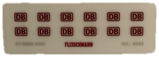 FLEISCHMANN 6554 - DB LOGOS F. ICE FAHRZ.