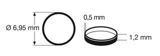 FLEISCHMANN 948005 - HAFTRINGSATZ N - AD=6!95