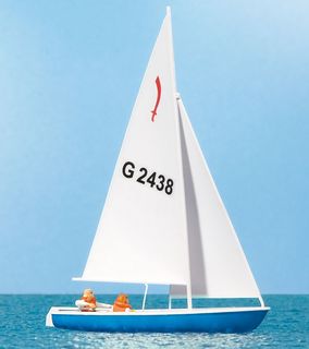 PREISER 10679 - SEGLER (3). SEGELBOOT KO