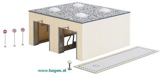 FALLER 130197 - MILCHABLADESTELLE MIT WAA