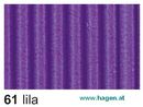 Bastelwellpappe lila - 50x70