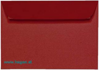 Kuvert C6 SK weinrot - ARTOZ 10Stk. 162x114mm