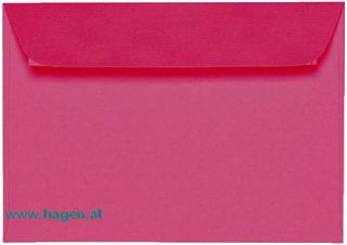 Kuvert C6 SK fuchsia - ARTOZ 10Stk. 162x114mm