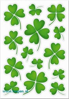 Schmucketikette Kleeblatt - HERMA 3343