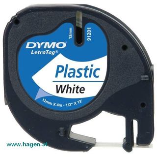Schriftband LT 91221 weiß/sw - DYMO