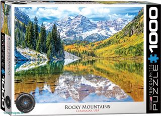 Puzzle 1000 Teile - Rocky Mountain National Park