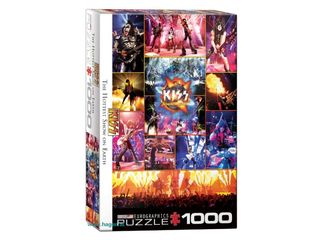 Puzzle 1000 Teile - Kiss-The Hotttest Show on Earth