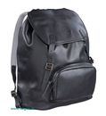 Rucksack Leder Schwarz - BECKMANN