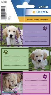 Schuletikette Hunde - HERMA 5529