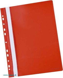 Schnellhefter A4 PVC rot - CONNECT Abheftleis