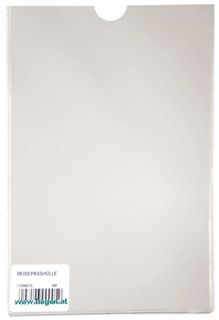 Ausweissteckhülle genarbt transparent - DONAU 110x166mm