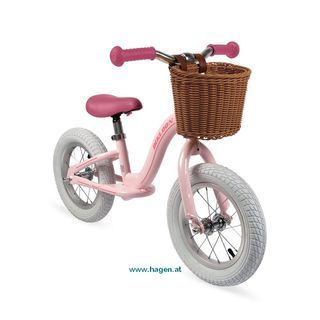 Laufrad Metall - rosa