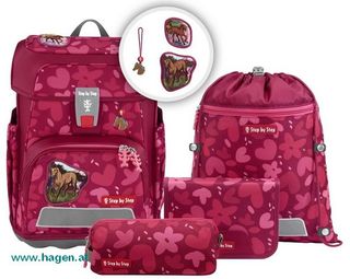 Schultaschenset Wild Horse Nora - Cloud