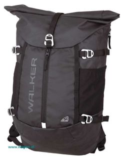 Schulrucksack Sport black coated - WALKER Cycle