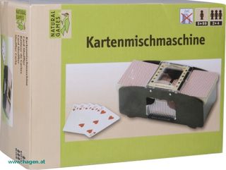 Kartenmischmaschine elektrisch