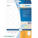 Folienetiketten D40mm transp.