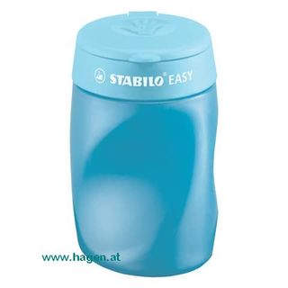 Dosenspitzer 3fach Easy blau - STABILO  Rechts