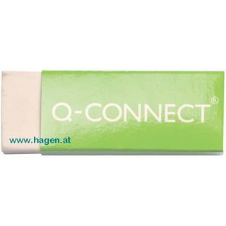 Plastikradierer weiß - Q-CONNECT