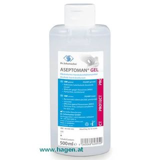Händedesinfektionsmittel gel 500ml