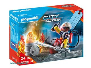 Geschenkset Feuerwehr - PLAYMOBIL 70291