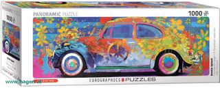 Puzzle 1000 Teile Panorama - VW Beetle