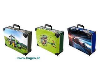 Handarbeitskoffer Traktor