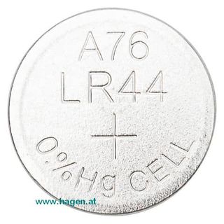 Knopfzellen-Batterie AG13/LR44 10ST silb
