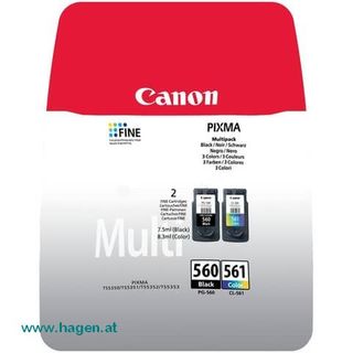 Multipack PG-560/CL-561 sw+3-fbg. - Canon