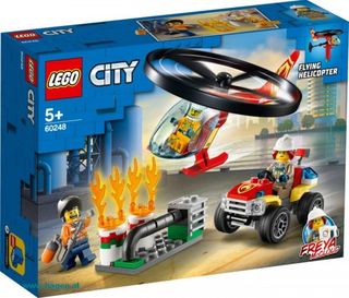 Einsatz mit dem Feuerwehhubschrauber - Lego City 60248