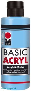 Basic-Acryl hellblau - Marabu 80ml