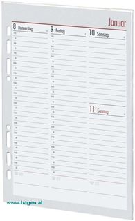 Wochenplan vertikal 2021 - Manager A5