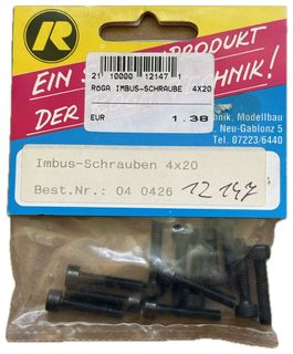 R�GA IMBUS-SCHRAUBE  4X20 - 