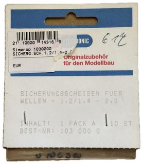 SIMPROP 1030000 - SICHERG.SCH.1,2/1,4-2,0