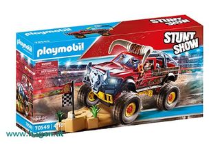 Stuntshow Monster Truck Horned - PLAYMOBIL 70549