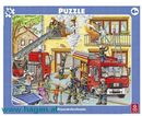 Rahmenpuzzle 35 Teile Feuerwehreinsatz